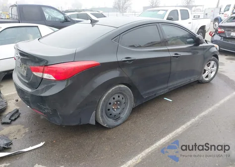 2013 Hyundai Elantra Gls z USA, uszkodzony, nr VIN 5NPDH4AE5DH274850